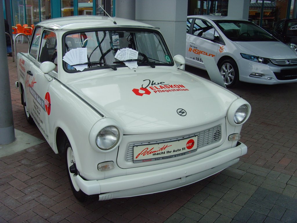 Noch ein Trabi in Erfurt
