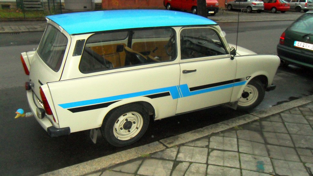 Seitenansicht Trabant Kombi