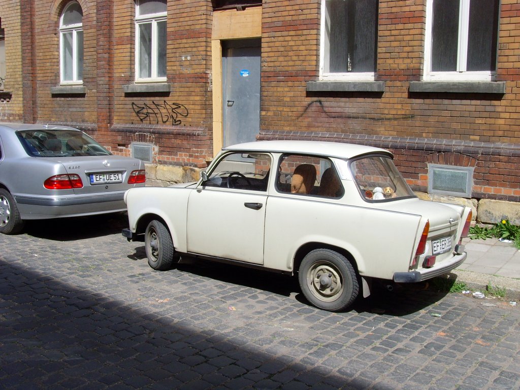 Seitenansicht Trabi