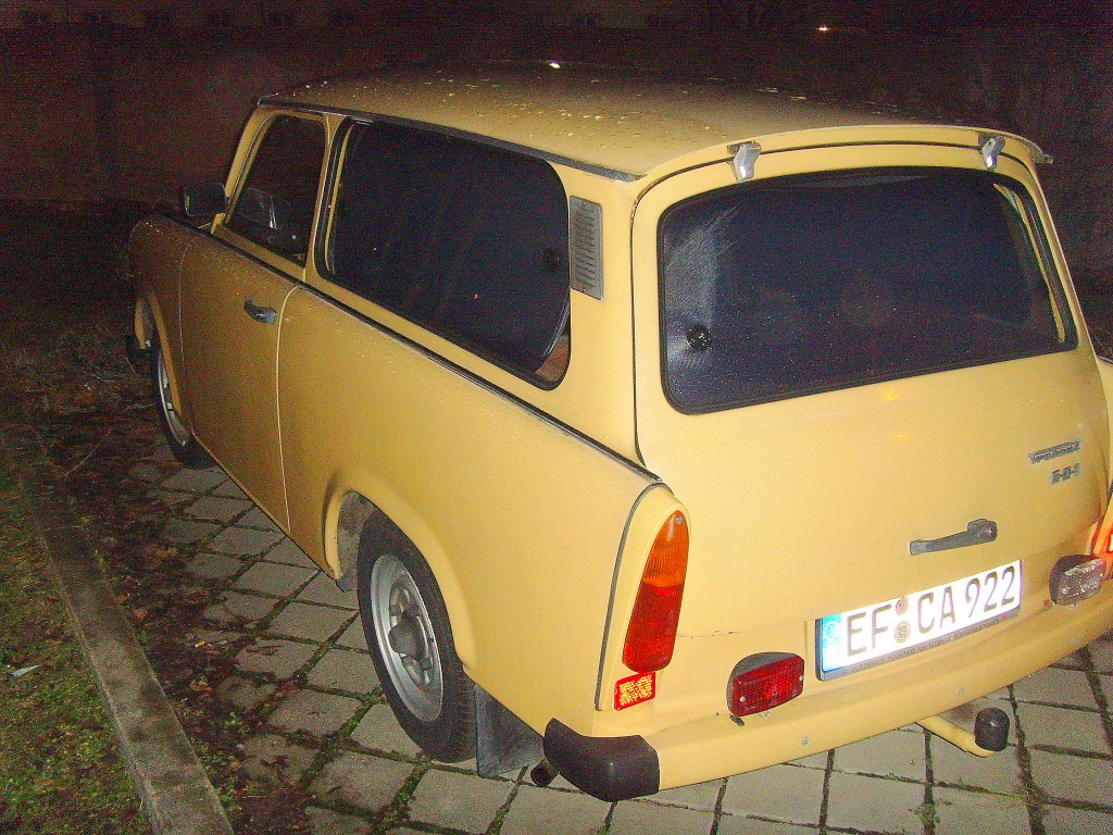 Trabant Kombi Heckansicht