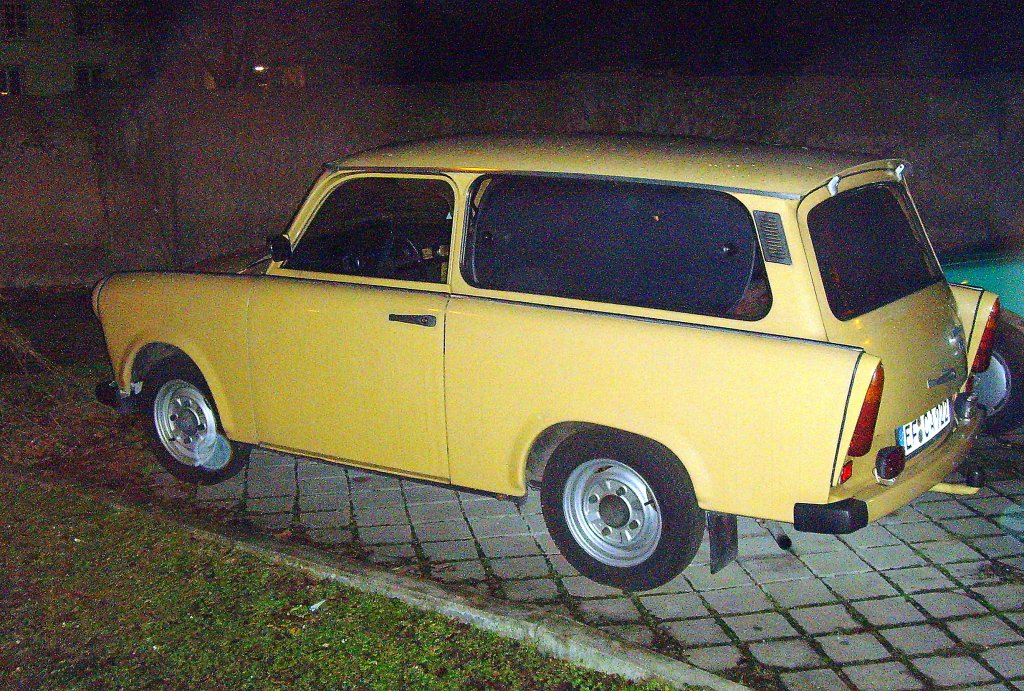 Trabant Kombi Seitenansicht