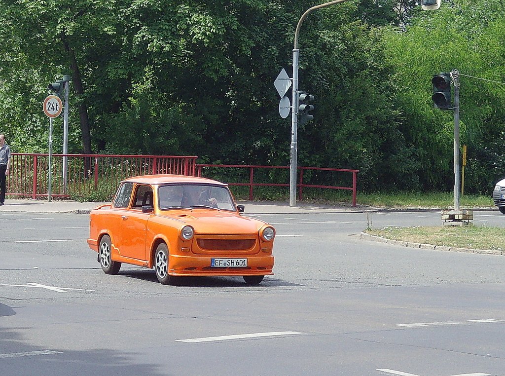 Trabi im Verkehr 2011