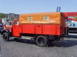 Garant-Feuerwehrfahrzeug auf dem Domplatz Erfurt