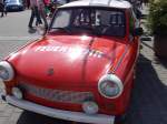 Feuerwehr -Trabi auf dem Domplatz Erfurt, 25.4.2010